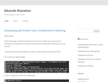 Tablet Screenshot of eduardoshanahan.com